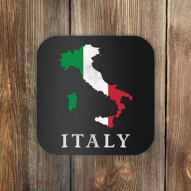 Map Of Italy  Coaster