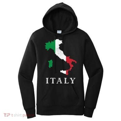 Map Of Italy  Women's Hoodie