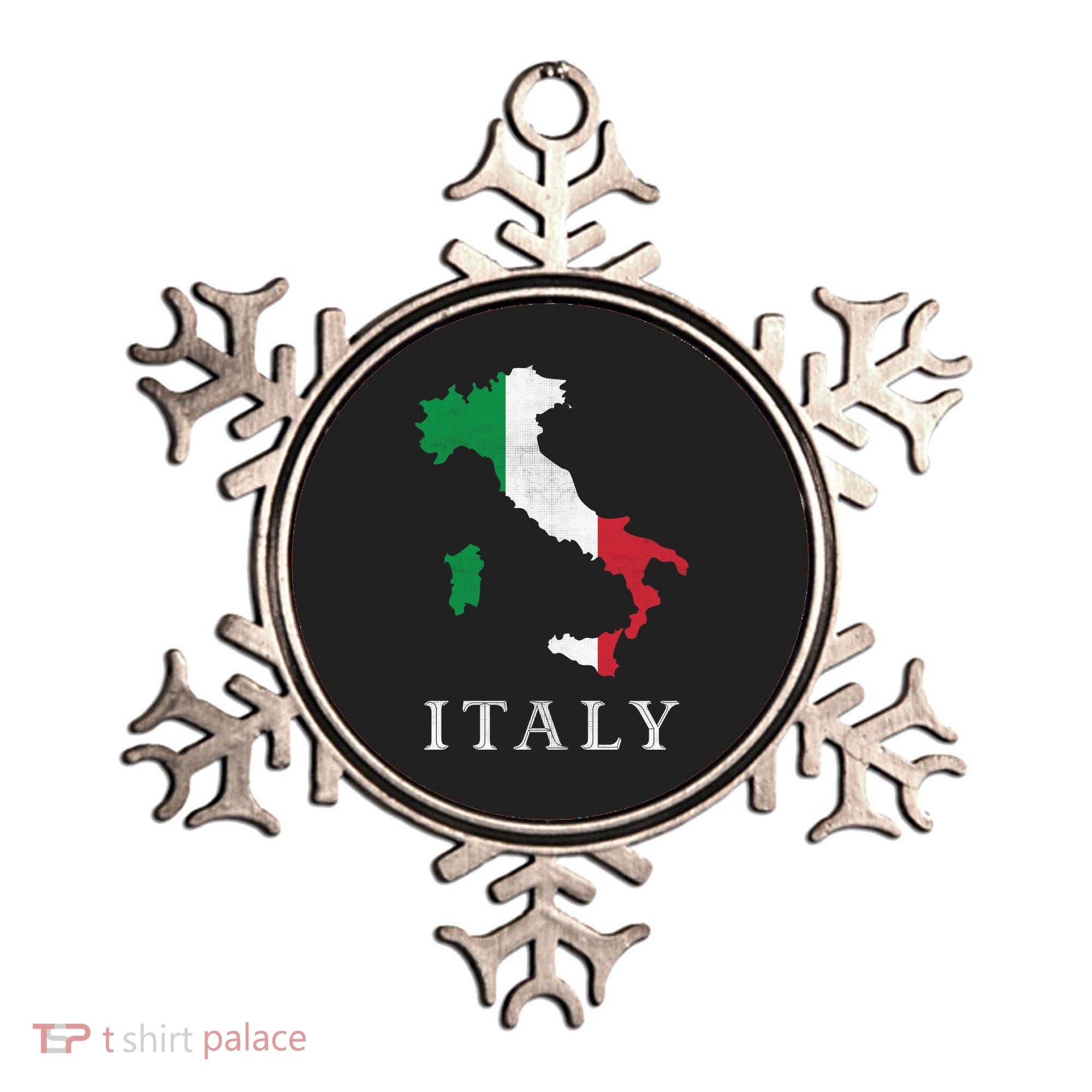 Map Of Italy  Ornament