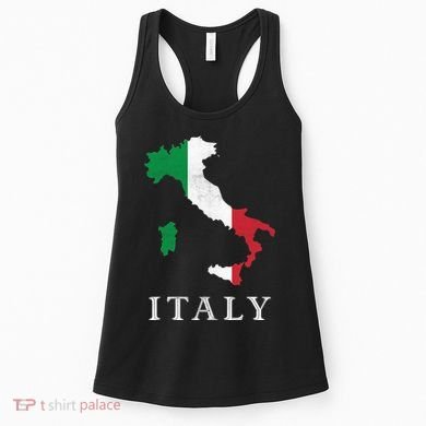 Map Of Italy  Women's Tank Top