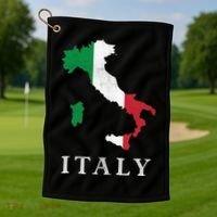 Map Of Italy  Golf Towel thumb 1