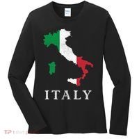 Map Of Italy  Women's Long Sleeve Shirt thumb 0