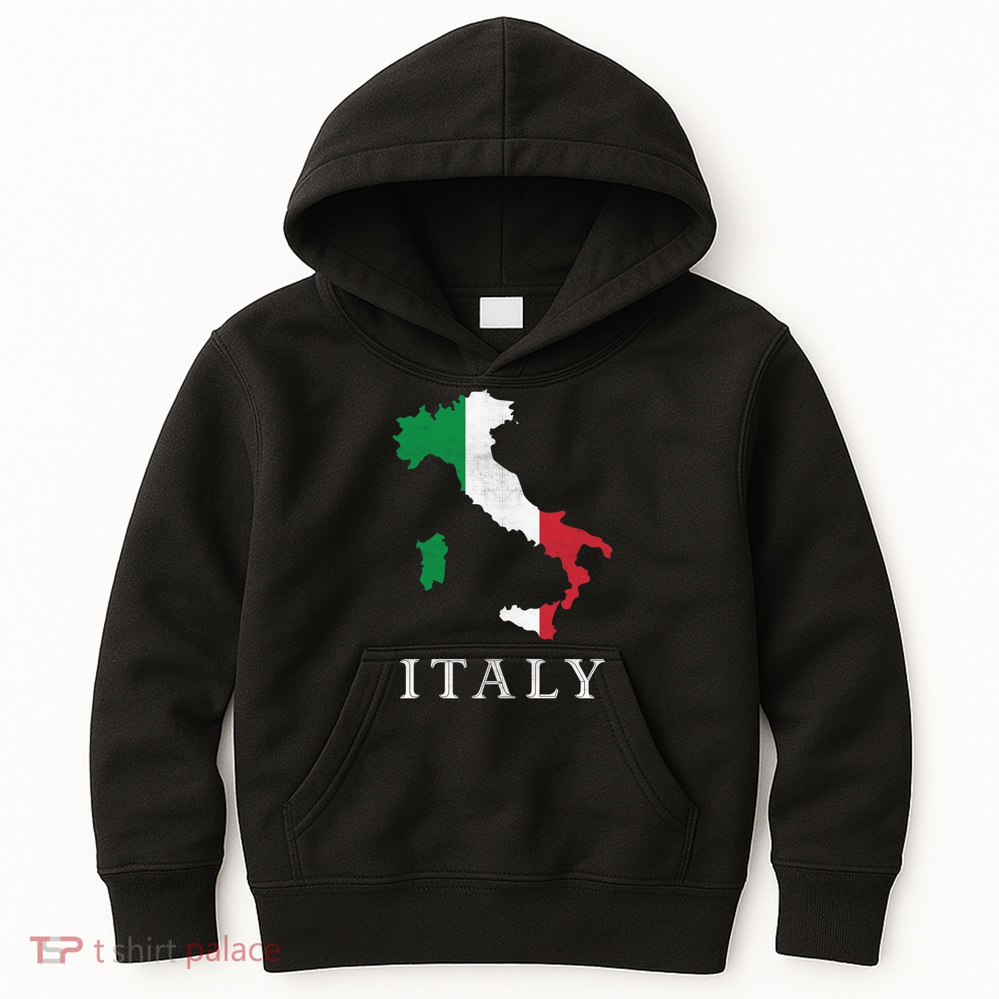 Map Of Italy  Kids Hoodie
