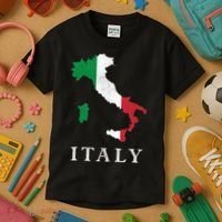 Map Of Italy  Kids T-Shirt thumb 3