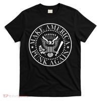 Make America Punk Again Vintage Rock Seal T-Shirt thumb 0