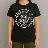 Make America Punk Again Vintage Rock Seal T-Shirt thumb 4