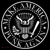 Make America Punk Again Vintage Rock Seal T-Shirt thumb 7