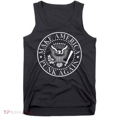 Make America Punk Again Vintage Rock Seal Tank Top