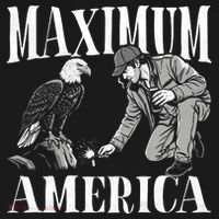 Maximum America Patriotic Bald Eagle Doggie Tank thumb 4