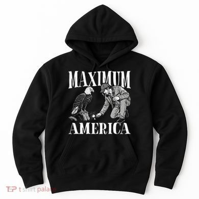 Maximum America Patriotic Bald Eagle Hoodie