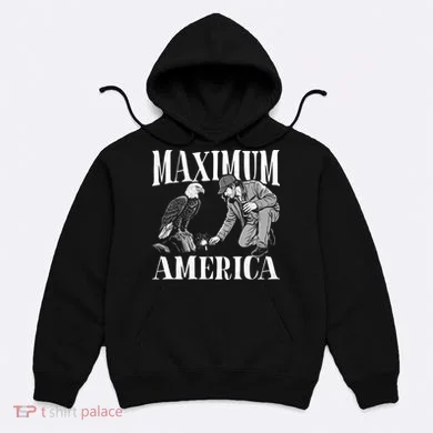 Maximum America Patriotic Bald Eagle Hoodie