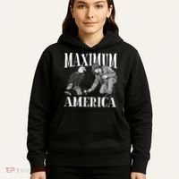 Maximum America Patriotic Bald Eagle Hoodie thumb 5
