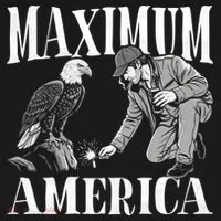 Maximum America Patriotic Bald Eagle Apron thumb 3