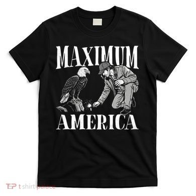Maximum America Patriotic Bald Eagle T-Shirt
