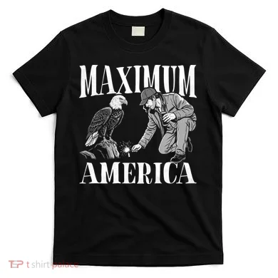 Maximum America Patriotic Bald Eagle T-Shirt