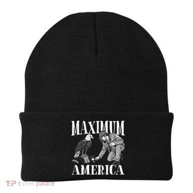 Maximum America Patriotic Bald Eagle Beanie