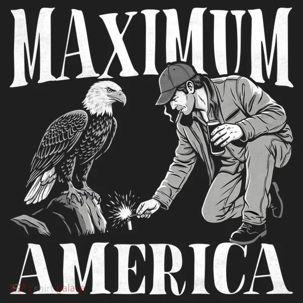 Maximum America Patriotic Bald Eagle Tumbler