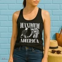 Maximum America Patriotic Bald Eagle Women's Tank Top thumb 2
