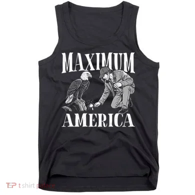 Maximum America Patriotic Bald Eagle Tank Top