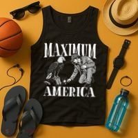 Maximum America Patriotic Bald Eagle Tank Top thumb 4