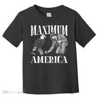 Maximum America Patriotic Bald Eagle Toddler T-Shirt thumb 0