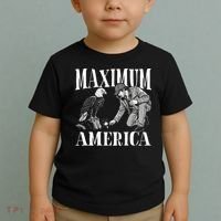 Maximum America Patriotic Bald Eagle Toddler T-Shirt thumb 2