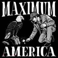 Maximum America Patriotic Bald Eagle Visor thumb 3