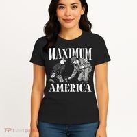 Maximum America Patriotic Bald Eagle Women's T-Shirt thumb 4