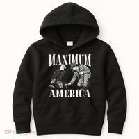 Maximum America Patriotic Bald Eagle Kids Hoodie thumb 0