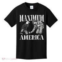 Maximum America Patriotic Bald Eagle Kids T-Shirt thumb 0