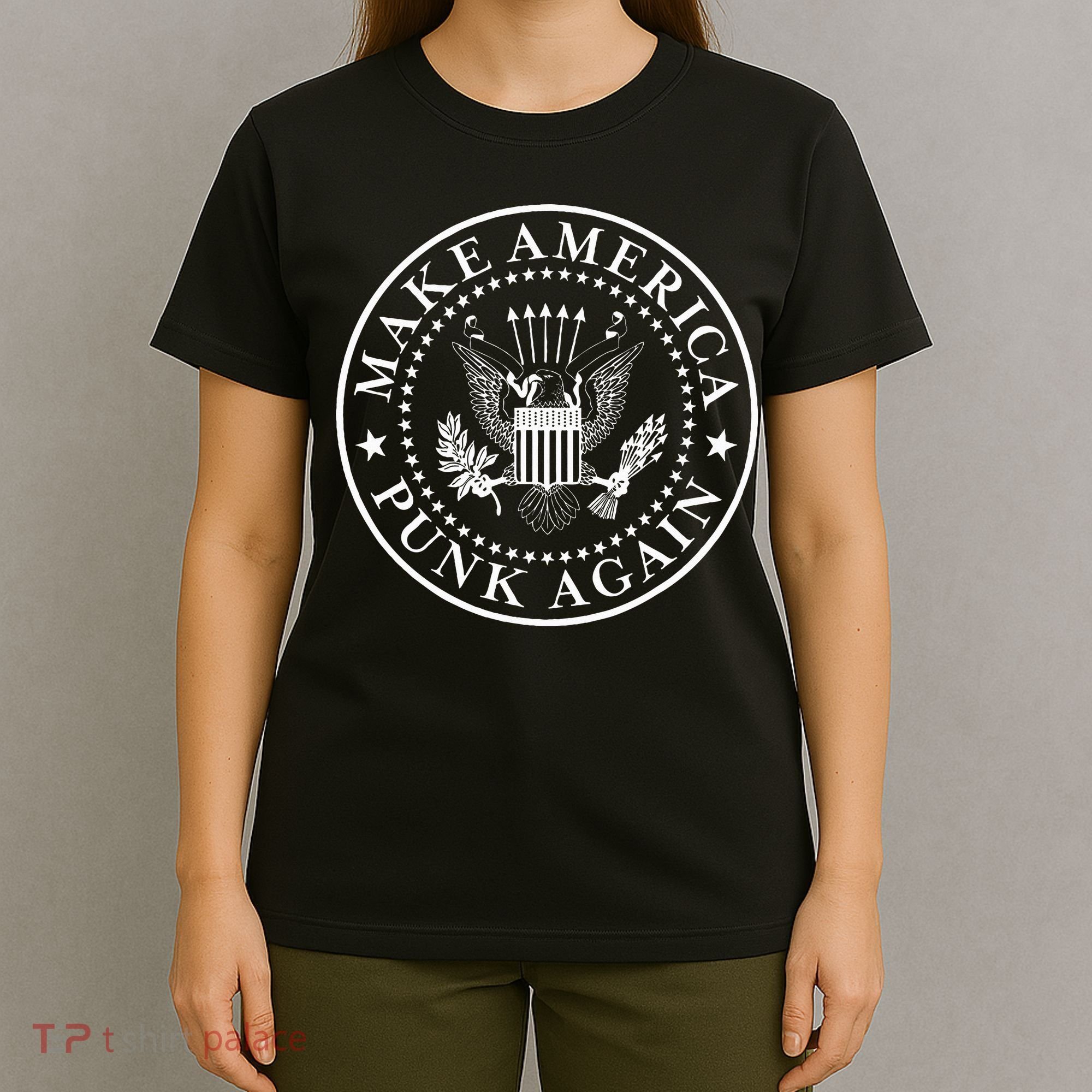 Make America Punk Again Vintage Punk Rock 80s T-Shirt