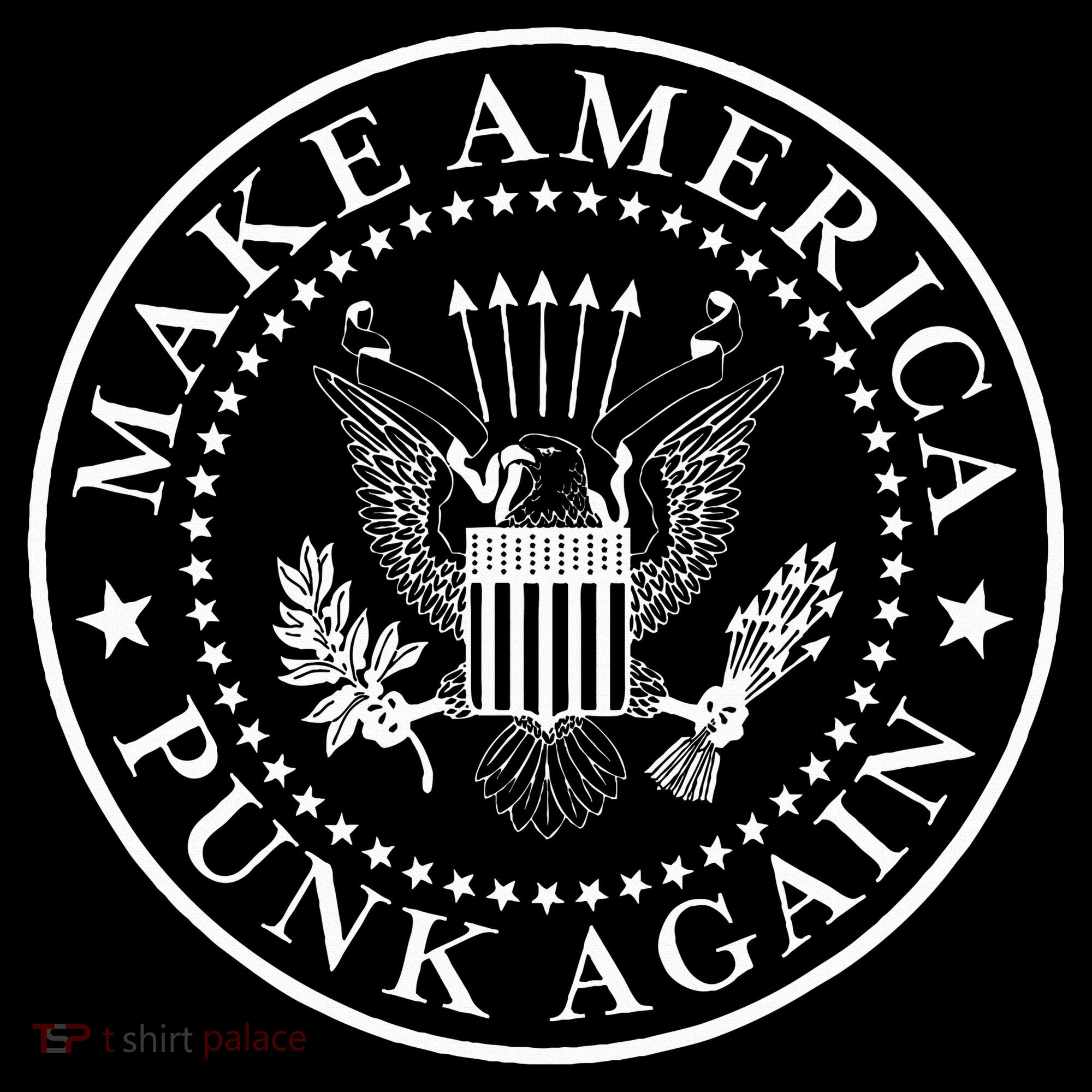 Make America Punk Again Vintage Punk Rock 80s T-Shirt
