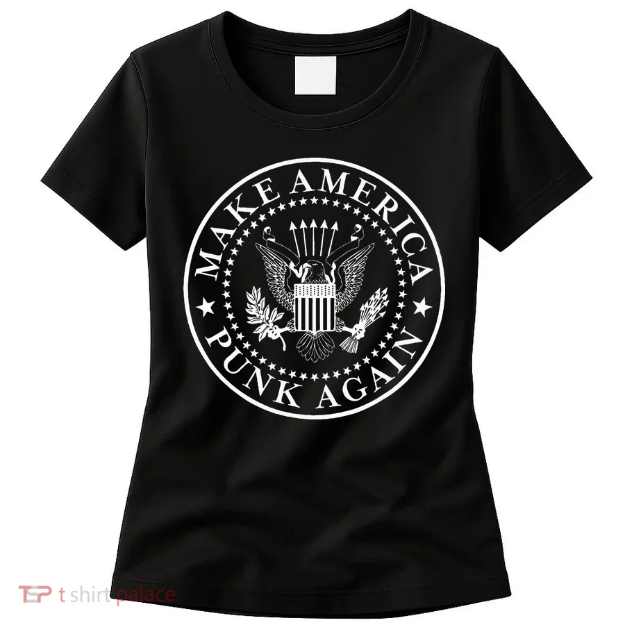 Make America Punk Again Vintage Punk Rock 80s Women's T-Shirt