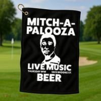 Mitch A Palooza Funny Movie Golf Towel thumb 1