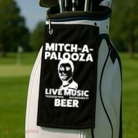 Mitch A Palooza Funny Movie Golf Towel thumb 2