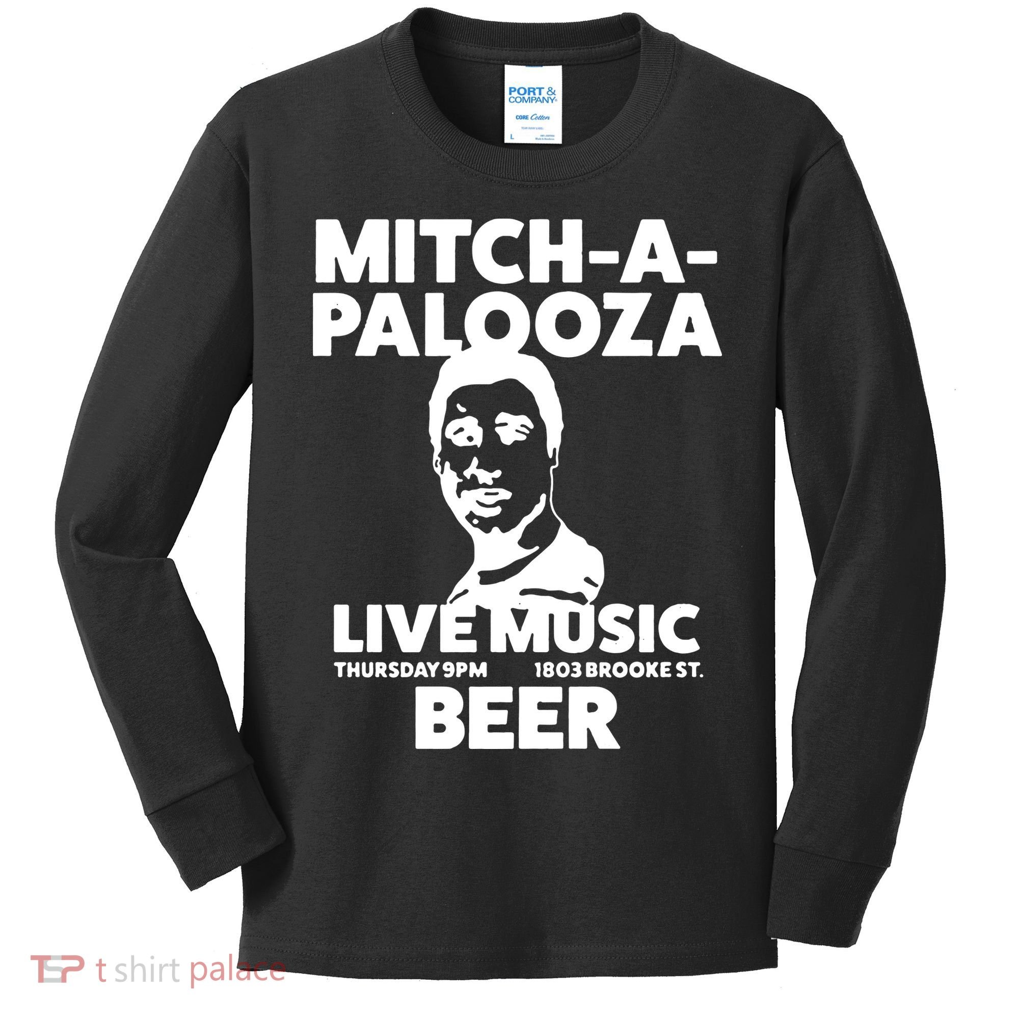 Mitch A Palooza Funny Movie Kids Long Sleeve Shirt