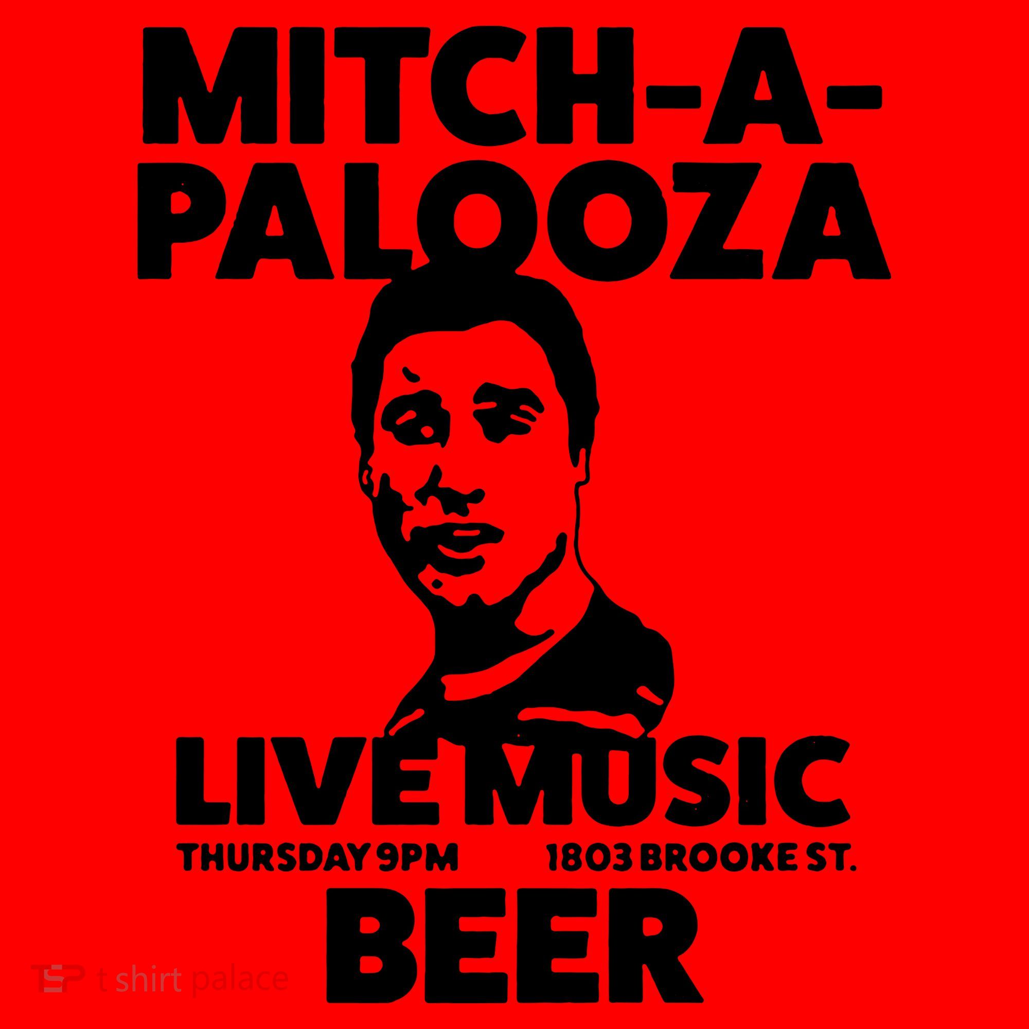 Mitch A Palooza Funny Movie Santa Hat