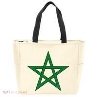 Moorish American Proud Moors Moorish Moroccan Flag Amexem Tote Bag thumb 0