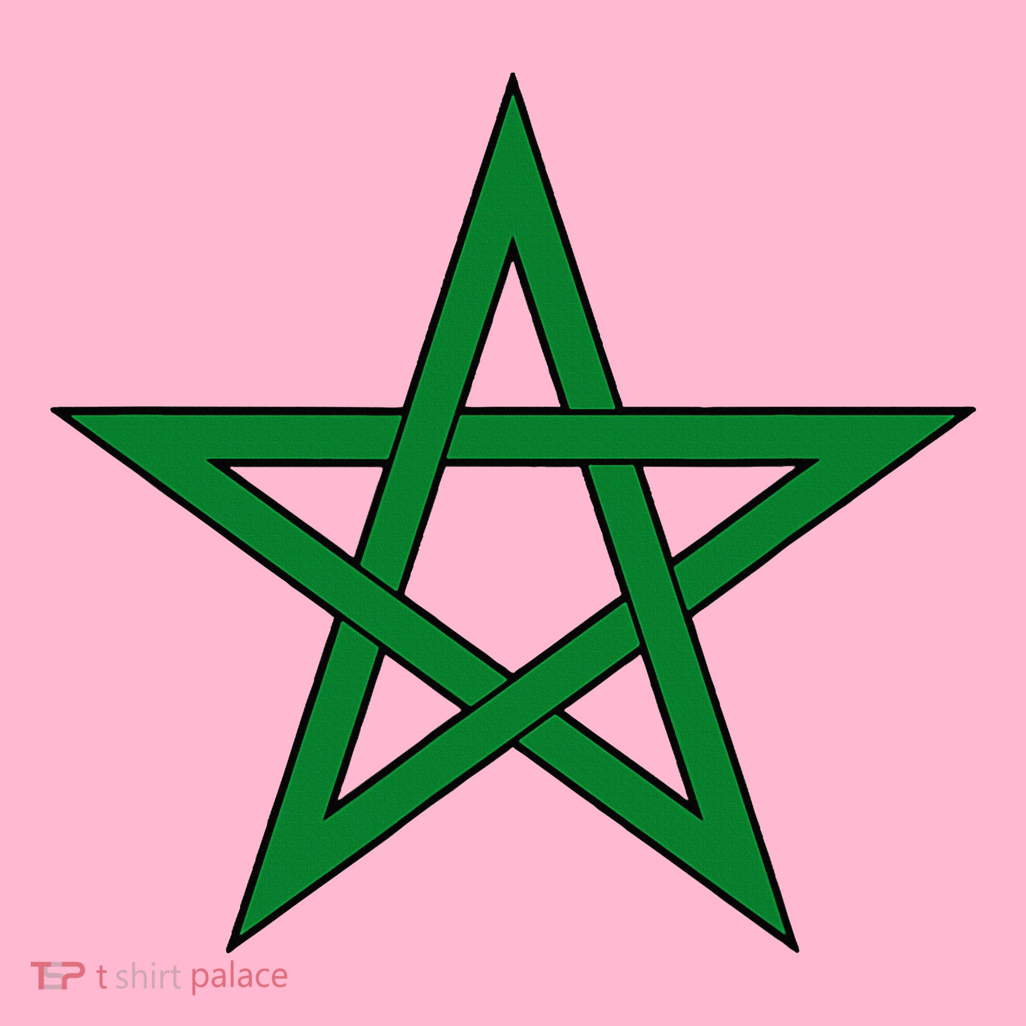 Moorish American Proud Moors Moorish Moroccan Flag Amexem Coaster