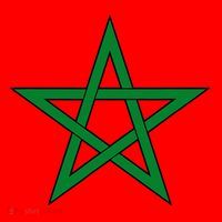 Moorish American Proud Moors Moorish Moroccan Flag Amexem Santa Hat thumb 1