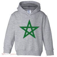 Moorish American Proud Moors Moorish Moroccan Flag Amexem Toddler Hoodie thumb 0
