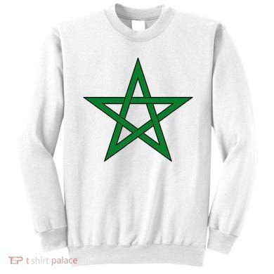 Moorish American Proud Moors Moorish Moroccan Flag Amexem Sweatshirt