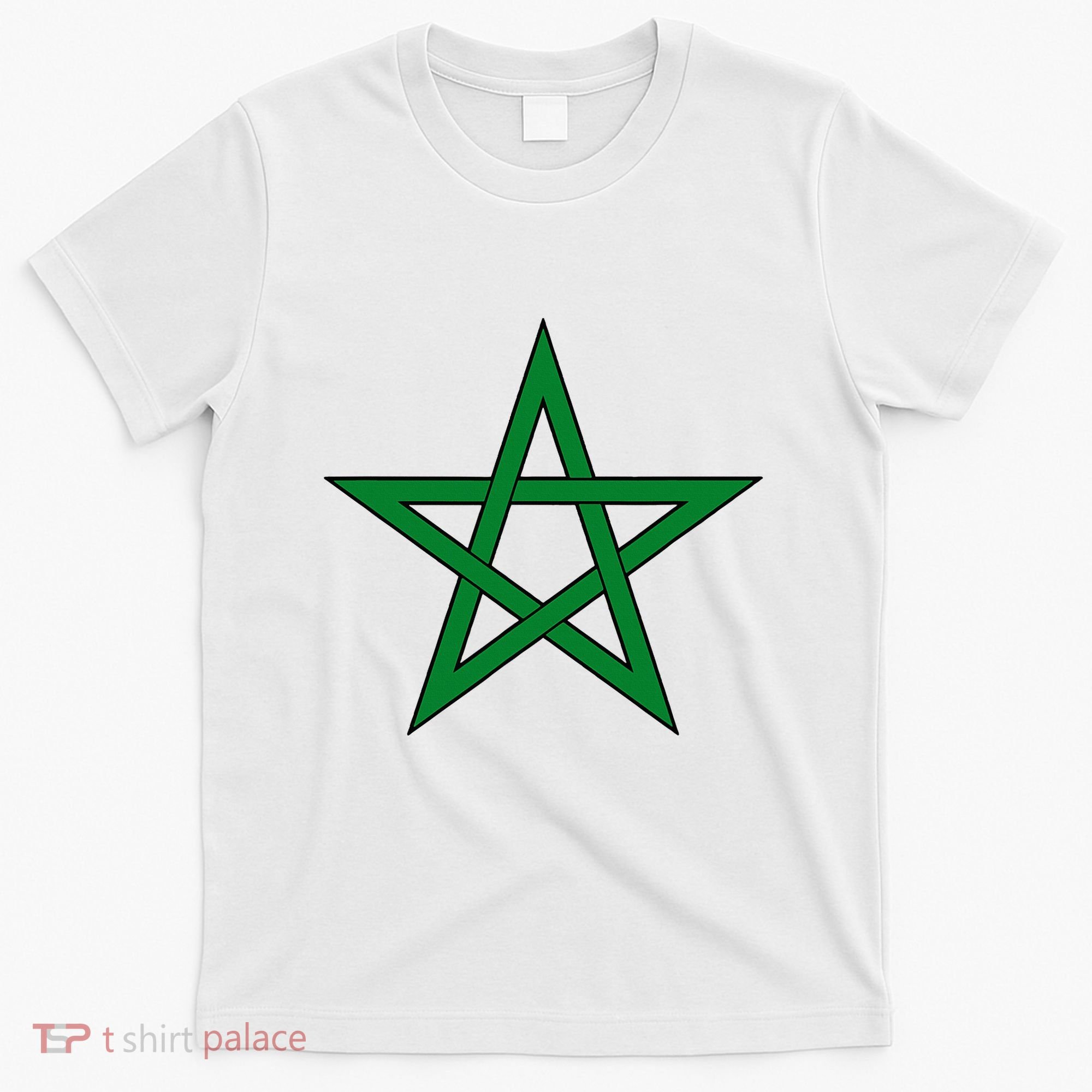 Moorish American Proud Moors Moorish Moroccan Flag Amexem T-Shirt