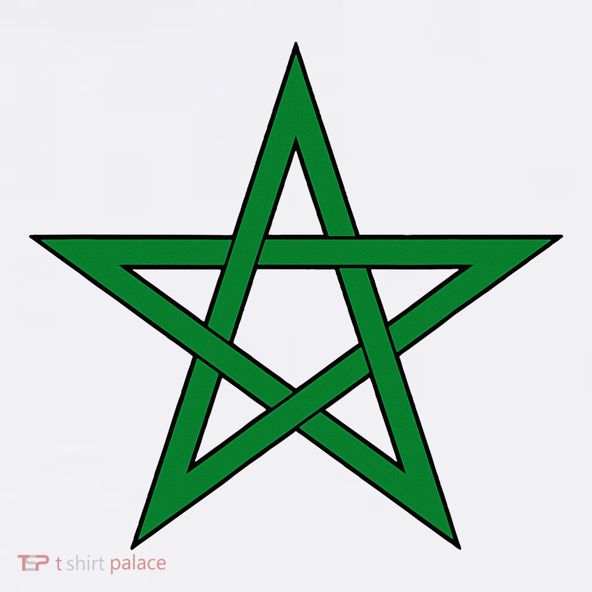Moorish American Proud Moors Moorish Moroccan Flag Amexem T-Shirt