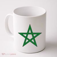 Moorish American Proud Moors Moorish Moroccan Flag Amexem Coffee Mug thumb 0