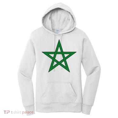 Moorish American Proud Moors Moorish Moroccan Flag Amexem Women's Hoodie