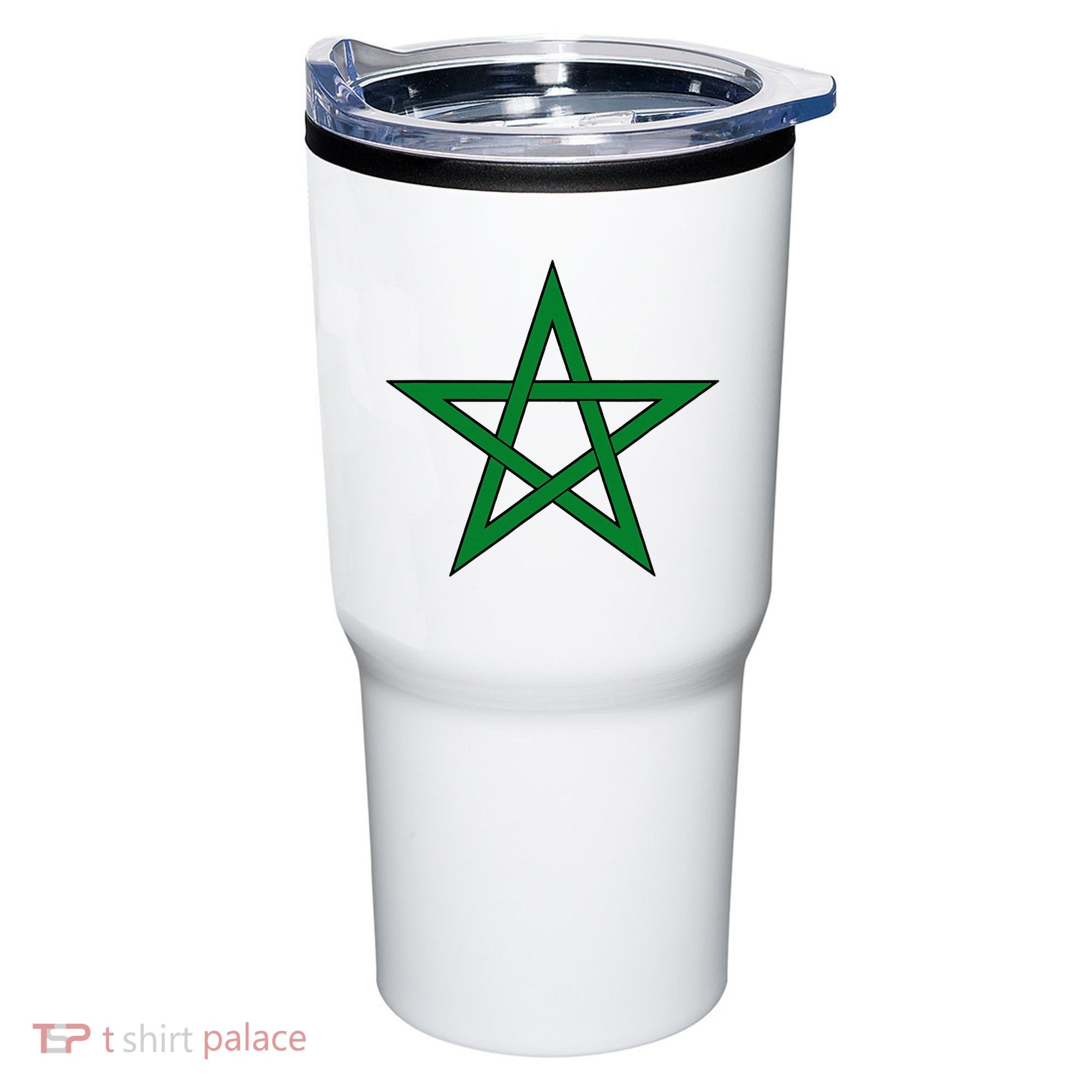 Moorish American Proud Moors Moorish Moroccan Flag Amexem Tumbler