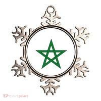 Moorish American Proud Moors Moorish Moroccan Flag Amexem Ornament thumb 0