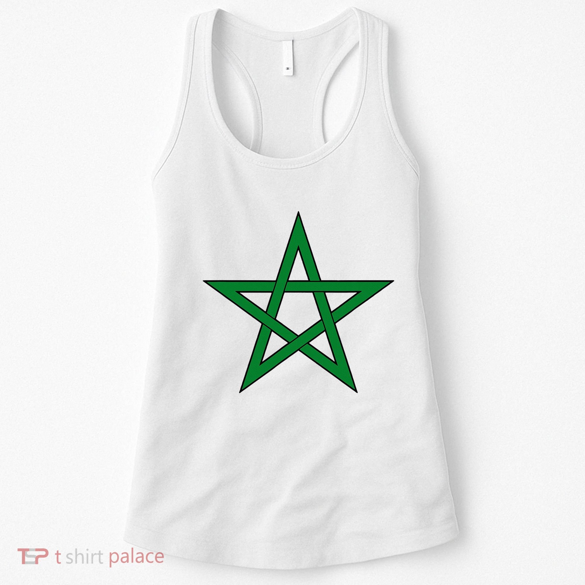 Moorish American Proud Moors Moorish Moroccan Flag Amexem Women's Tank Top