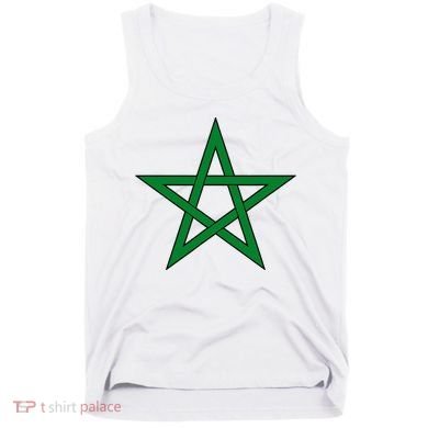 Moorish American Proud Moors Moorish Moroccan Flag Amexem Tank Top